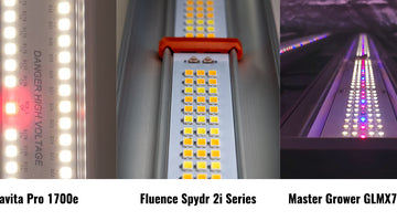 What are the Best Commercial LED grow lights? Comparison between Gavita Pro 1700e LED VS Fluence Spydr 2i Series VS Master Grower GLMX720 PRO LED